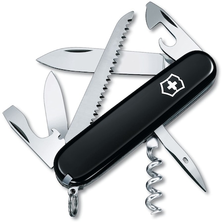 Swiss Army Brands 2024 Victorinox 53303 Camper Black 91Mm VIC-1.3613.3R-X1
